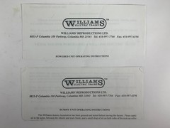 WILLLIAMS ‘O’ 3-RAIL, UNION PACIFIC ALCO A-A PAIR #966A/968A (PWR/DUMMY), OBs