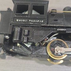 REVELL HO SCALE OMAHA UNION PACIFIC STEAM LOCOMOTIVE 1957 DIECAST #3600 READ