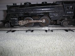 Lionel 1654 w/1654T Steam 2-4-2 Electric Toy Train Locomotive 1946-47 Postwar