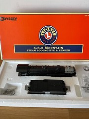 LIONEL 6-28059 ODYSSEY WESTERN PACIFIC MOUNTAIN 4-8-2 LOCOMOTIVE+TENDER O SCALE