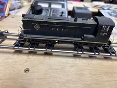 ho Scale Bowser DS4-4-1000 Erie Switcher DCC Silent – Runs
