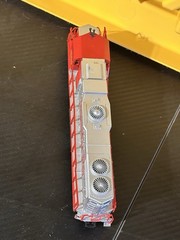 Santa Fe 3500 Red And Silver Complete Official Life Like Model Train