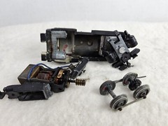 Varney # 98 Baltimore &Ohio HO scale Locomotive Switchers lot of 2- Parts/Repair