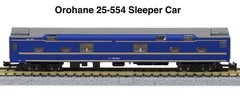 Z Scale Rokuhan Hokutosei Limited Express 14-Car Set JNR 24 Series Blue Train