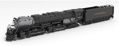 Broadway ~ N Scale ~ Challenger 4-6-6-4 ~ DCC Sound ~ Clinchfield #670 ~ 6989