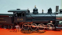 PSC Brass Maryland & Pennsylvania 2-8-0 Steam Locomotive #26 – O scale