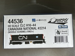 Rapido HO Scale CLC H16-44 Canadian National CN #2214 DCC Sound NIB 44536