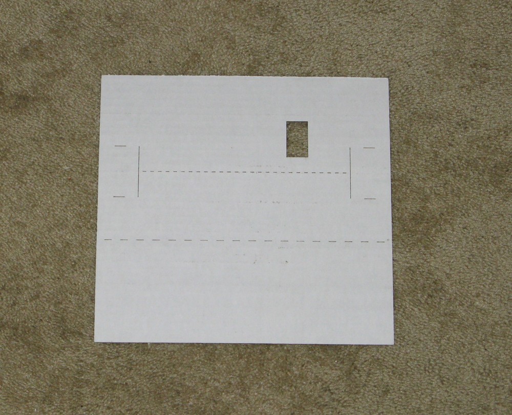 Lionel HO 1958 Diesel Engine insert, Repro