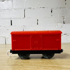 Red Long Box Cargo Car Thomas the Tank & Friends Trackmaster TOMY Trains