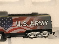 Hawthorne Village U. S. Army Express Locomotive Certified