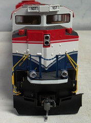 Florida East Coast RR EMD SD70Ace Diesel 107 Walthers 910-9818 HO DC DCC Ready