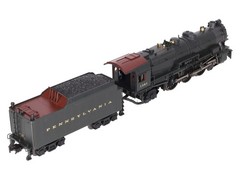 K-Line K3380-1361CC O Gauge PRR K4 Steam Locomotive & Tender #1361 with TMCC EX