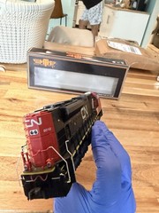 MTH HO Canadian National CN #8010 SD70M-2 Proto-Sound DC 80-2027-1