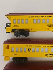 Lionel O Scale TTOS Special Passenger Cars Lot 4 Lighted Tested Box