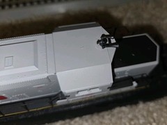 KCS Athearn SD40-2 Snoot Nose Locomotive 681 Kansas City Southern HO Scale