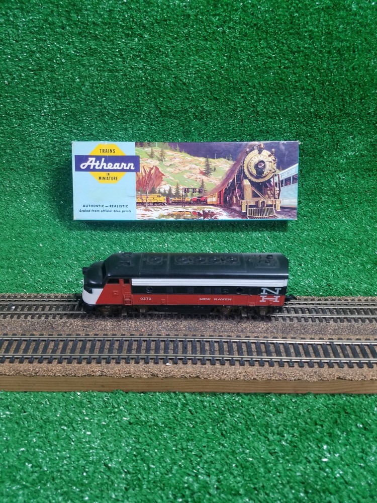 Athearn 3221 HO New Haven F7A Super Geared RTR Diesel Locomotive Runs w/ Light