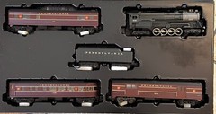 RailKing 6-8-6 Imperial S-2 Turbine Steam Passenger Set Pennsylvania 6200 No Box