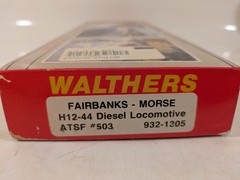 HO FM H12-44 ATSF Atchison Topeka & Santa Fe DC NIB NOS # 932-1305
