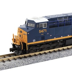 Kato N 176-8964-DCC CSX #5471 GE ES40DC GEVO Diesel Locomotive