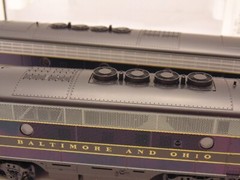 Stewart Hobbies HO Scale B&O Powered F3A Phase II & Powered F3B Phase IV Diesel