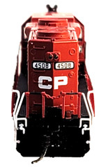 N ATLAS 40 000 628 EMD GP38-2 Canadian Pacific Loco #4508 (Tested DC) knuc cplrs