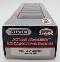 Atlas 7507 HO Santa Fe EMD SD24 Diesel Locomotive #947/Box