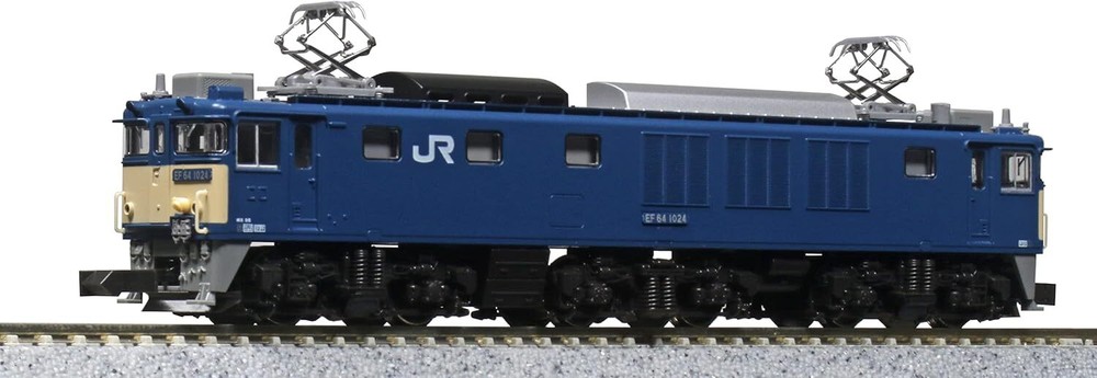 KATO N Gauge EF64 1000 General Color with JR Freight Cooler 3024-3