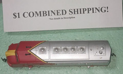 HO SCALE POWERED F-7A LOCO; SANTA FE; LIFE-LIKE Hu0715-5