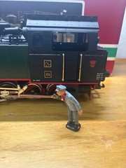 LGB 2085D G Gauge DB/ESG 0-6-6-0 Mallet Steam Locomotive #104 EX/Box