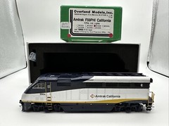 OVERLAND MODELS INC OMI #5955.1 BRASS CALIFORNIA AMTRAK F59PHI #2004 #55/150