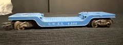 5 pc Vintage Marx O Ga Trains~ #666 Locomotive & New York Central Tender caboose