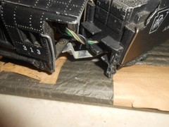 S scale American Flyer 313 engine & PRR tender with a Box