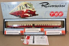 RIVAROSSI 703 FS TRANS EUROPE EXPRESS TEE 442 201 DMU DIESEL LOCOMOTIVE SET on
