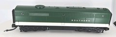 MTH Rail King 2151-3 Southern Alco PA Diesel B Unit Non-Powered Sounds Untested