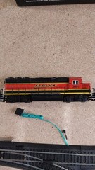 BNSF HO Diesel Locomotive 3001 Orange Yellow Black Red Model Railroad