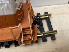 HO DC PROTO 2000 GP38-2 ILLINOIS CENTRAL GULF #9569 ICG Orange White No Box
