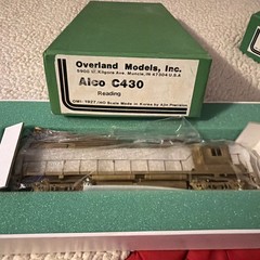 Overland Brass Alco C430 Reading HO Scale OMI Ajin Precision w/ Box