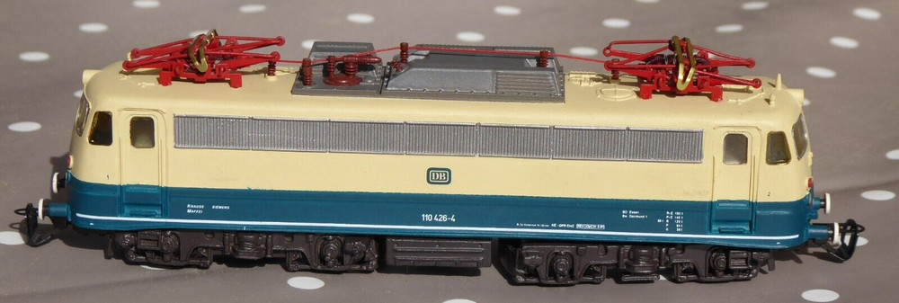 Beckmann Tt Locomotive Br 110 426-4 DB Epoch 4/5 Function + LED Light Ok