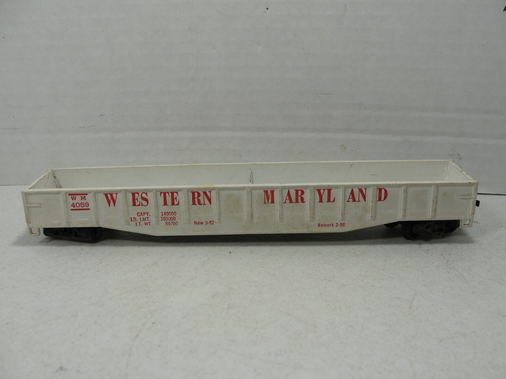 Vintage HO Scale Revell Western Maryland Hopper #4059