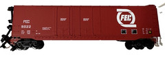 NEW Micro-Trains N-Scale Florida East Coast 50′ Box Car/Dbl Plug Doors (FEC5022)