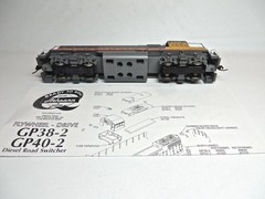 HO Athearn 89760 Union Pacific GP40-2 Powered Diesel Locomotive #3000 DCC Ready