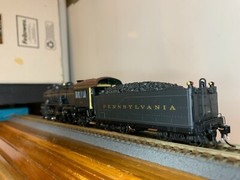 B.L.I. #6704 P.R.R. E-6 4-4-2 Steam Loco #92 w/DCC & Sound H.O. 1:87