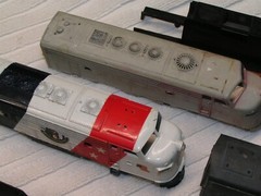 19- Assorted HO Scale Locomotive Shells All 19 For One Price sold as is