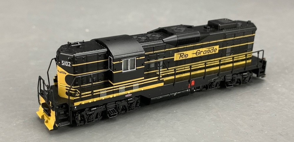 N Scale Bachmann 62458 GP7 Diesel Loco Rio Grande #5102 w/dcc Non-Snd N0606