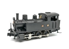 N Scale Toma Nippon Sharyo 35-Ton 0-6-0 Steam Locomotive Nansatsu #4 Kit Engine