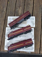 LIONEL O 6-8970 6-8060 TUSCAN PENNSYLVANIA PRR F3A A-B-A , OB