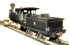BALBOA KATSUMO HO BRASS PORTER MOGUL OLD TIME STEAM LOCOMOTIVE 2-6-0 #7 (L67)