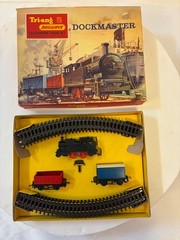 Collectible Tri-ang Railways Dockmaster RS.70 Train Set In Orig.Box look unused