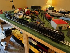 Lionel Postwar Work Set #2111W 671 Turbine Steam Engine + 4 cars