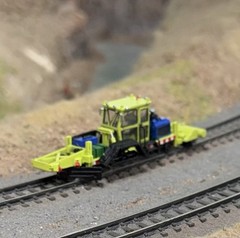 N Scale Maintenance Of Way MOW Ballast Spreader Custom Built Super Detailed